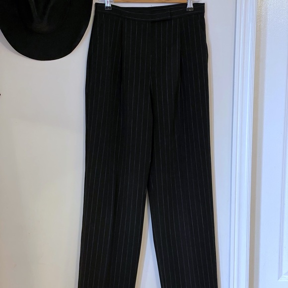 Vintage Liz Claiborne Classic Pinstripe Pants - Picture 4 of 15
